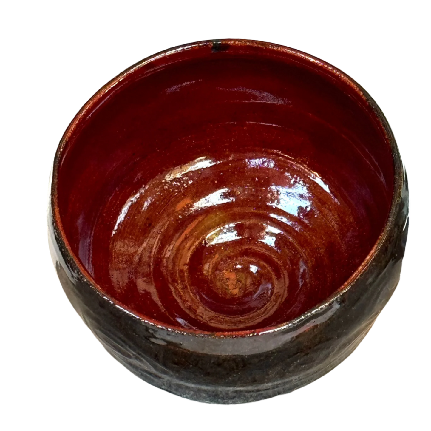Brown RedTea Bowl Inside