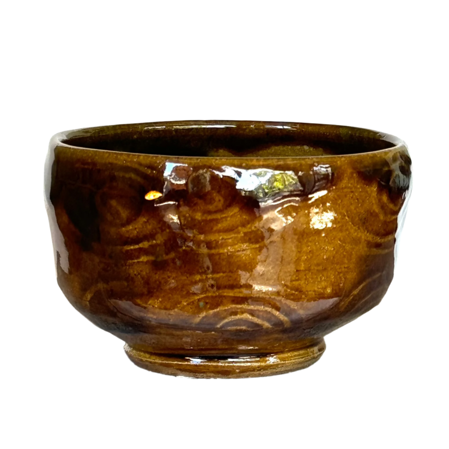 Brown tea bowl