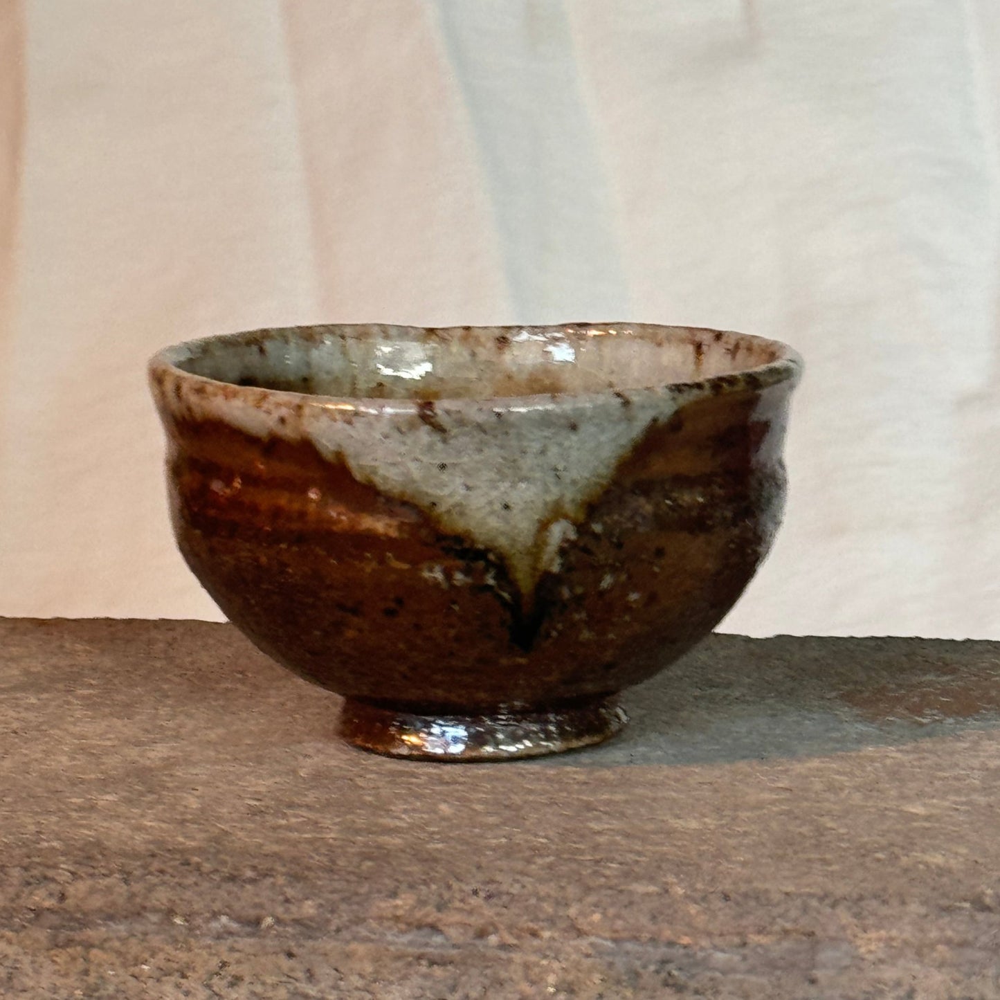 wood fired tea cup