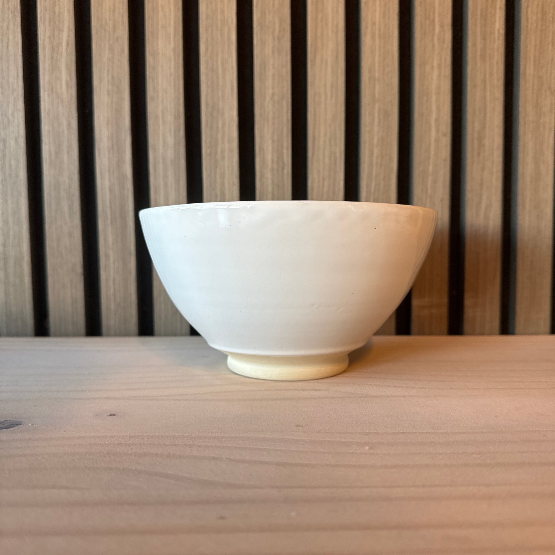 White bowl ceramic