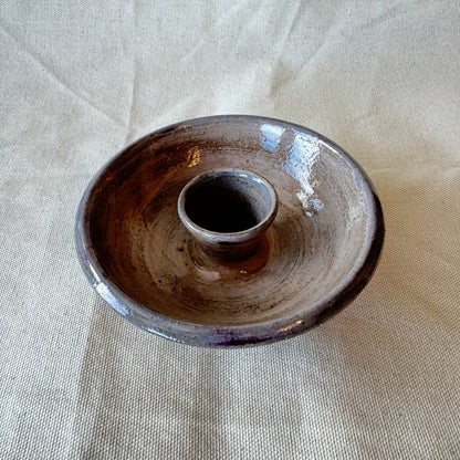 Ceramic candle holder