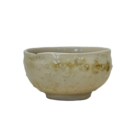 Small ceramic bowl on a white background