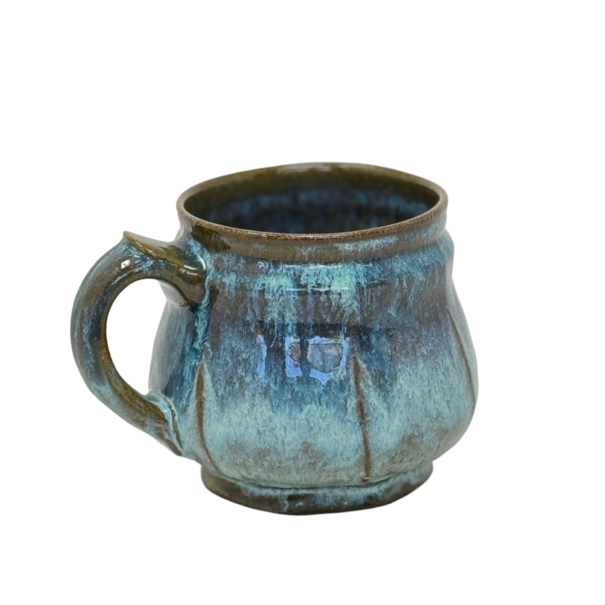 blue mug