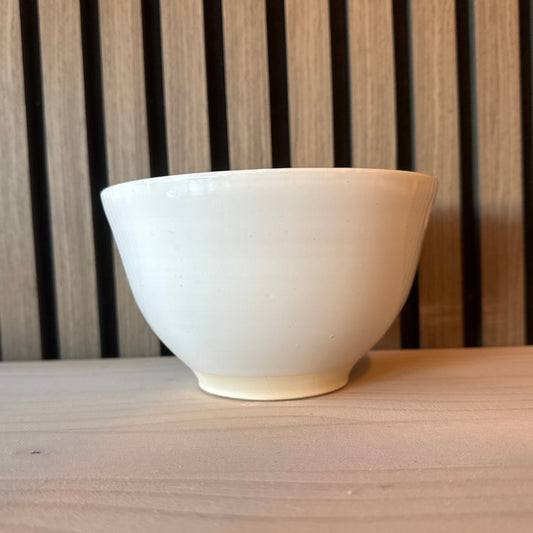White bowl ceramic