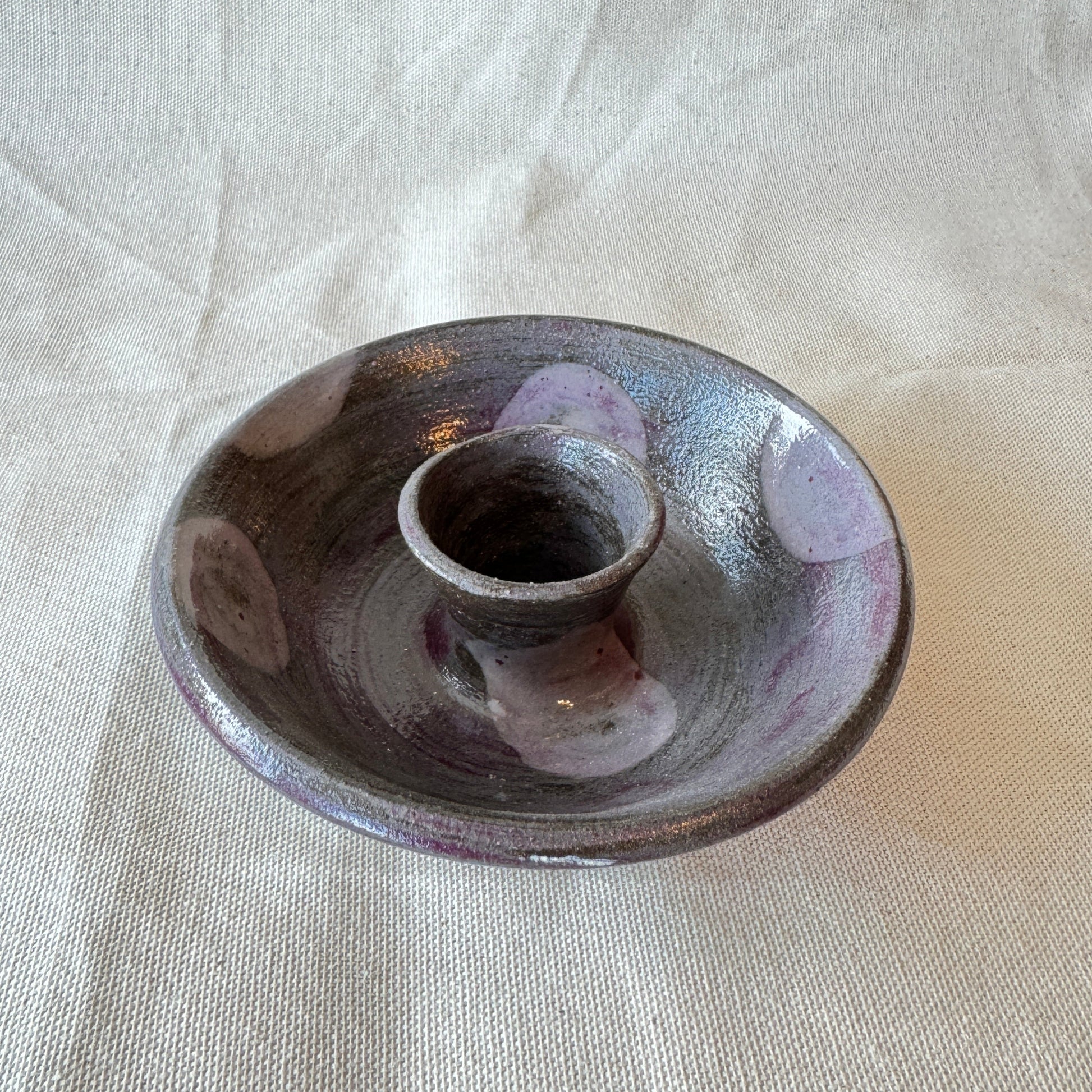 Ceramic candle holder