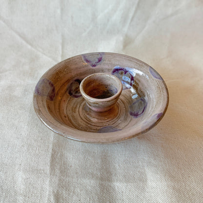 Ceramic candle holder