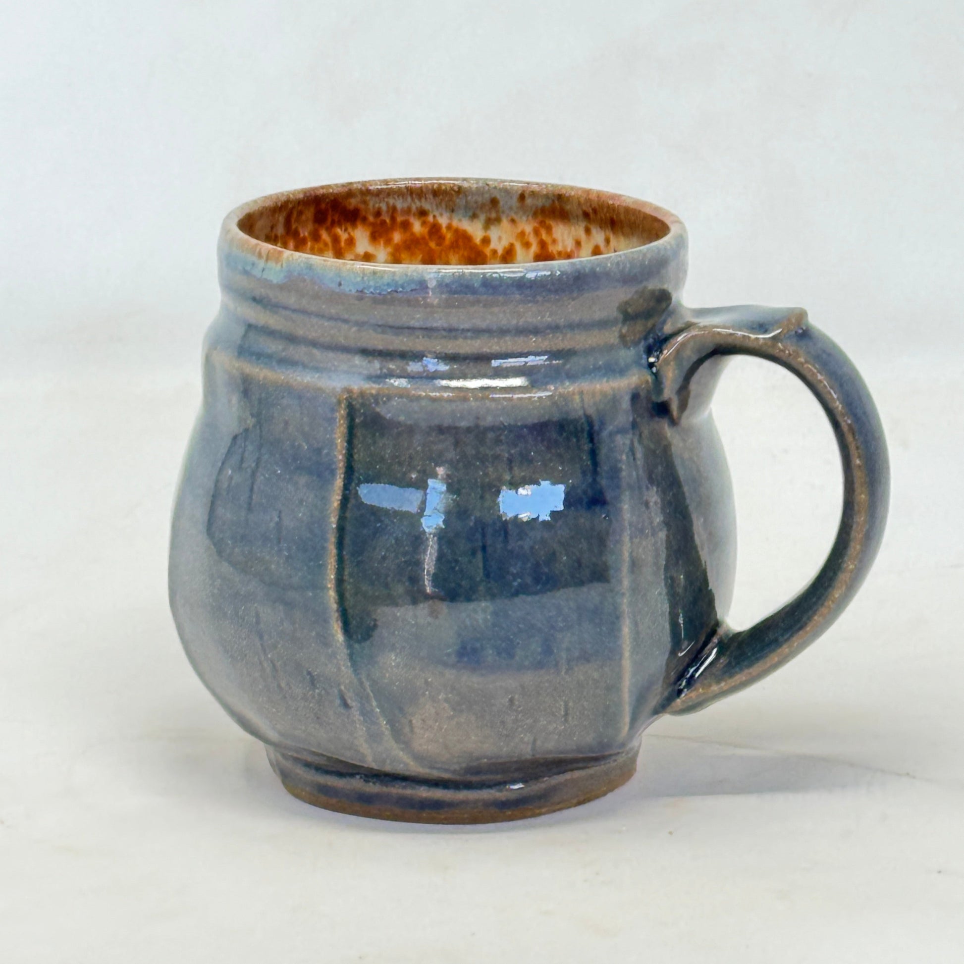 blue mug