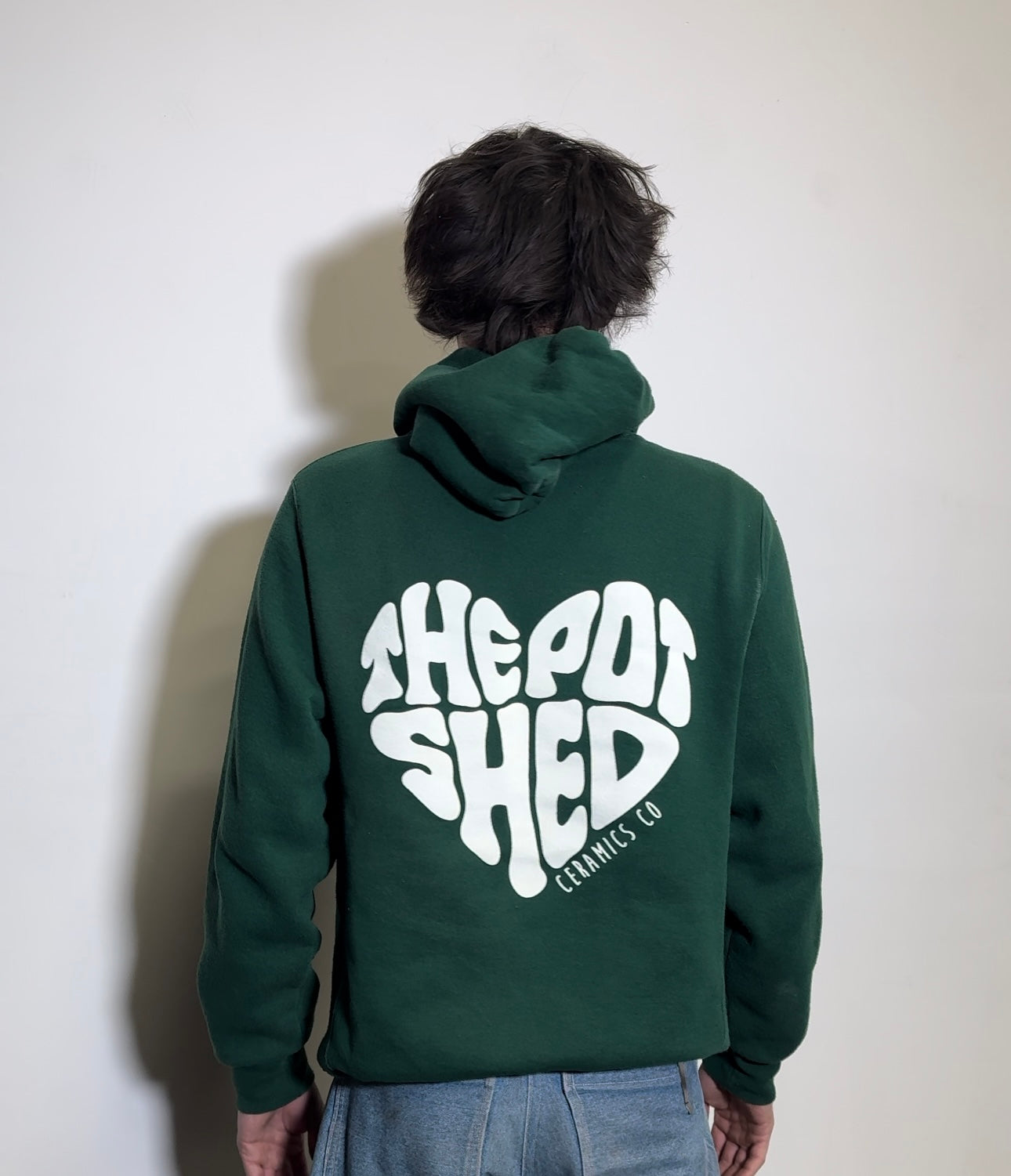 Green potshed hoodie