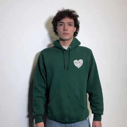 Green potshed hoodie