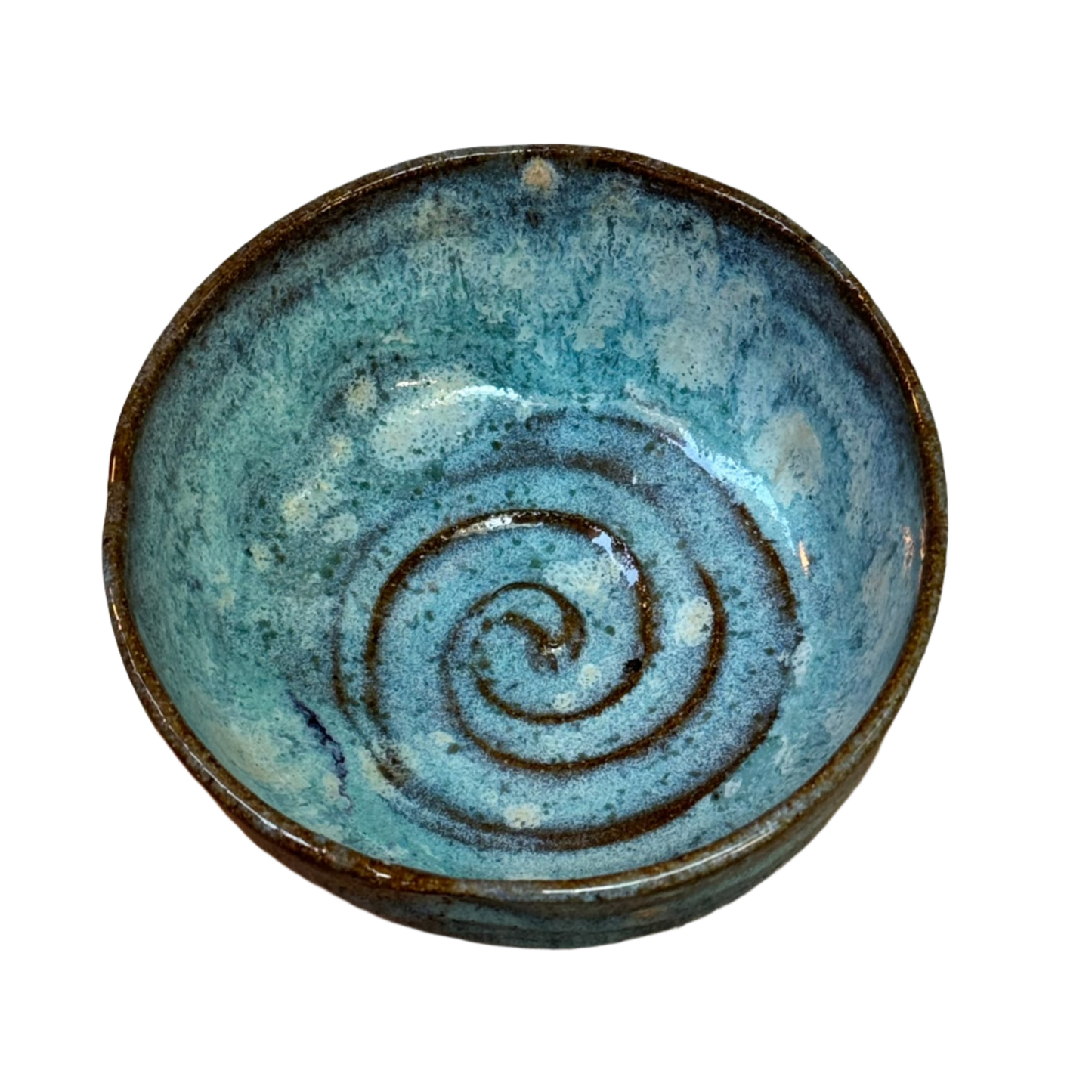 blue drinking bowl