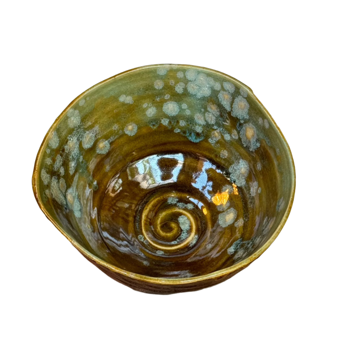 Brown mold bowl