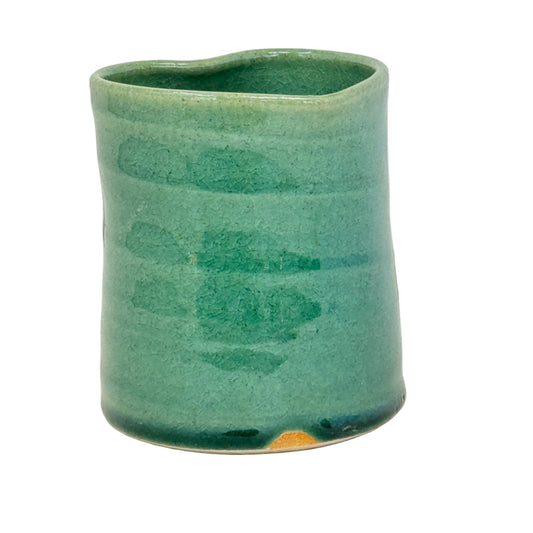 green heart cup