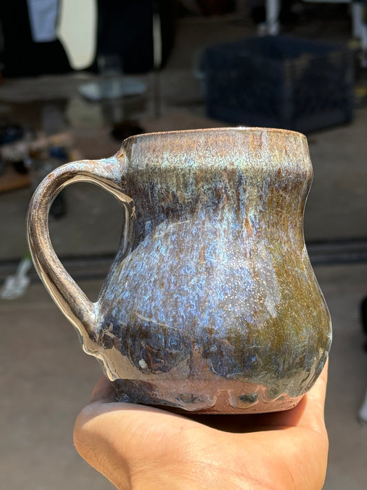 dark sparkly mug