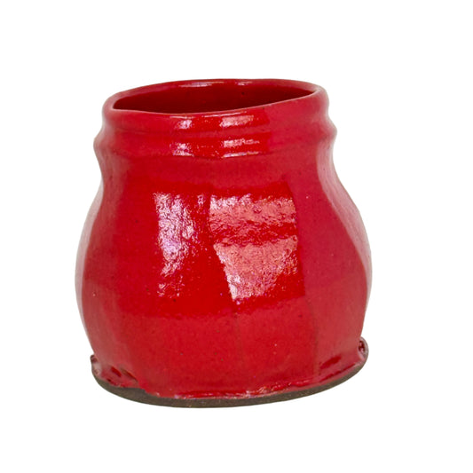 red facet cup