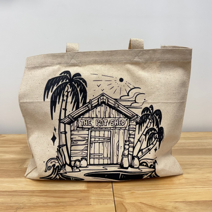 Pot shed tote bag