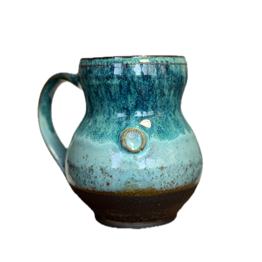 Blue Shell Mug